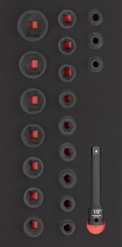 Kraftwerk Schlagnuss Einlage PRO Line 20-tlg.